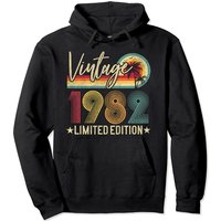 Vintage 1982 39th Birthday Gift 39 Years Old Limited Edition Hoodie