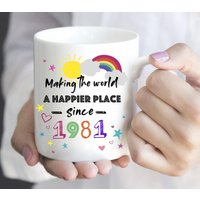 Born In 1981 - 40th Birthday Mug