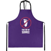 Funny Gift For A Foot Fracture / Broken Foot Apron