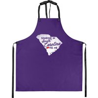 Someone In South Carolina Loves Me South Carolina Apron