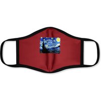 The Starry Night Vincent Van Gogh Face Mask