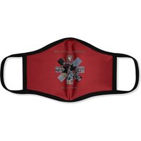Red Hot Chili Peppers Getaway Album Asterisk Slim Fit Face Mask Black