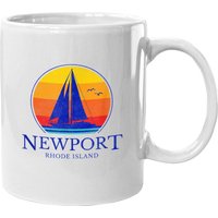 Vintage Newport Rhode Island Sailing Coffee Mug