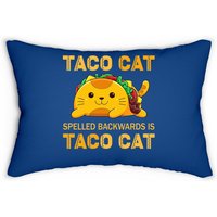 Tacocat Lumbar Pillow For Taco Cat Cinco De Mayo Tacocat Tacos Lumbar Pillow