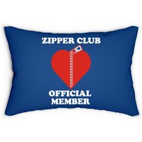 Zipper Club Official Member Open Heart Surgery Lumbar Pillow