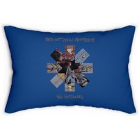 Red Hot Chili Peppers Getaway Album Asterisk Slim Fit Lumbar Pillow Black