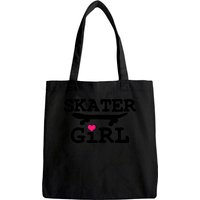 Skater Girl Skateboard Skateboarding Tote Bag