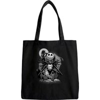 Nightmare Before Christmas Jack Night Scene Tote Bag
