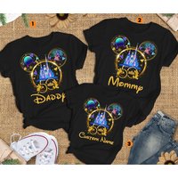 Walt Magic World 50th Anniversary Family Matching 2023 T-shirt