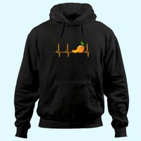 Peach Fruit Heartbeat Hoodie