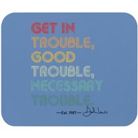 John Lewis Mouse Pad Get In Good Necessary Trouble Social Justice Mouse Pad