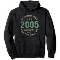 Legend Since 2005 Vintage 16th Birthday Pullover Hoodie