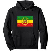 Selassie Imperial Flag Lion Of Judah Pullover Hoodie