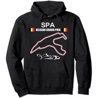 Spa-francorchamps Circuit Racing Car Belgian Grand Prix Pullover Hoodie