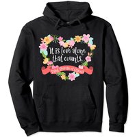 St Therese Of Lisieux Quotes Love Alone Catholic Women Pullover Hoodie