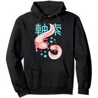 Kawaii Axolotls Japanese Aesthetic Harajuku Anime Axolotl Pullover Hoodie