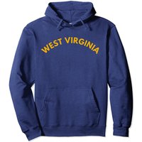 West Virginia Fans State Pullover Hoodie