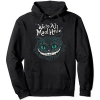 Alice Cheshire Face Cat We're All Mad Here Wonderland Hoodie