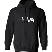 Heartbeat Of A Gamer Pullover Hoodie