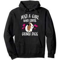 Just A Girl Who Loves Guinea Pigs Hoodie Gift For Girls