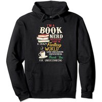 I'm A Book Nerd - Book Lover - Literature Pullover Hoodie