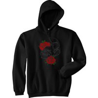 Blossom Rose Hoodie Kings Of Ny Skull And Roses Mens Pullover