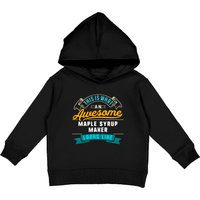 Maple Syrup Maker Awesome Job Occupation Kids Pullover Hoodie