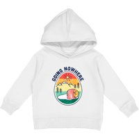 Gudetama The Lazy Egg Camping Going Nowhere Kids Pullover Hoodie