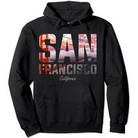 San Francisco Bay Golden Gate Bridge Skyscape Gift Idea Pullover Hoodie