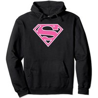 Ucl Dc Supergirl Logo Classic 01 Pink_h Pullover Hoodie