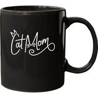 Pretty Cat Mom Design Coffee Mug