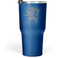 Scottish Flag Lion Rampant Heraldry Flag Of Scotland Rugby Tumbler 30 Oz