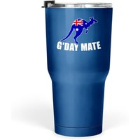 Australia Flag Kangaroo Tumbler 30 Oz