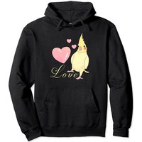 Cute Love Bird Mom Cockatiel Owner Lover Weiro Bird Meme Pullover Hoodie