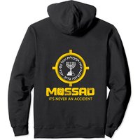 Mossad Idf It's Never An Accident Israeli Intelligence Gift Pullover Hoodie