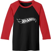 Hot Wheels Logo Baseball Tee