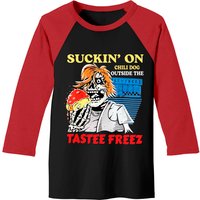 On Chili Dog Outsides The Tastee Freez Baseball Tee