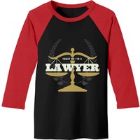 Funny Lawyer Apparel Attorney Baseball Tee
