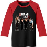 Big Time Rush Music Band Baseball Tee