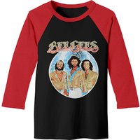 Bee Gees Classic Rock Band Logo Baseball Tee