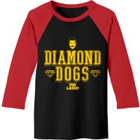 Ted Lasso Diamond Dogs Logo Baseball Tee