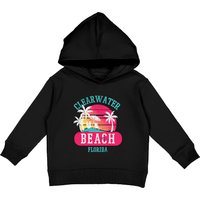 Clearwater Beach Original Florida Sunset Beaches Kids Pullover Hoodie