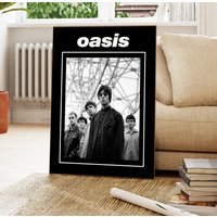 Oasis Band Poster