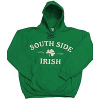 St Patricks Day- South Side Irish Green Pullover Hoodie