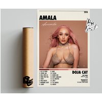 Doja Cat Amala Tracklist Album Poster
