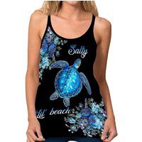 Turtle Criss Cross Tank Top