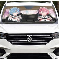 Rem / Ram Accordion Car Sun Shades