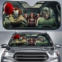 Horror Pennywjse Clown Car Sunshade