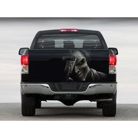 Tailgate Vinyl Wrap Full Color Graphics Truck Decal Joker With Card Trunk Sticker