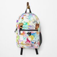Squishmallows Chaotic Frenzy Cute Squishmallow Artwork Backpack